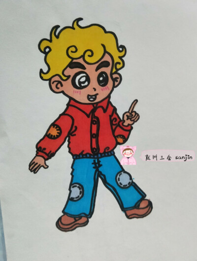 人物形象 简笔画