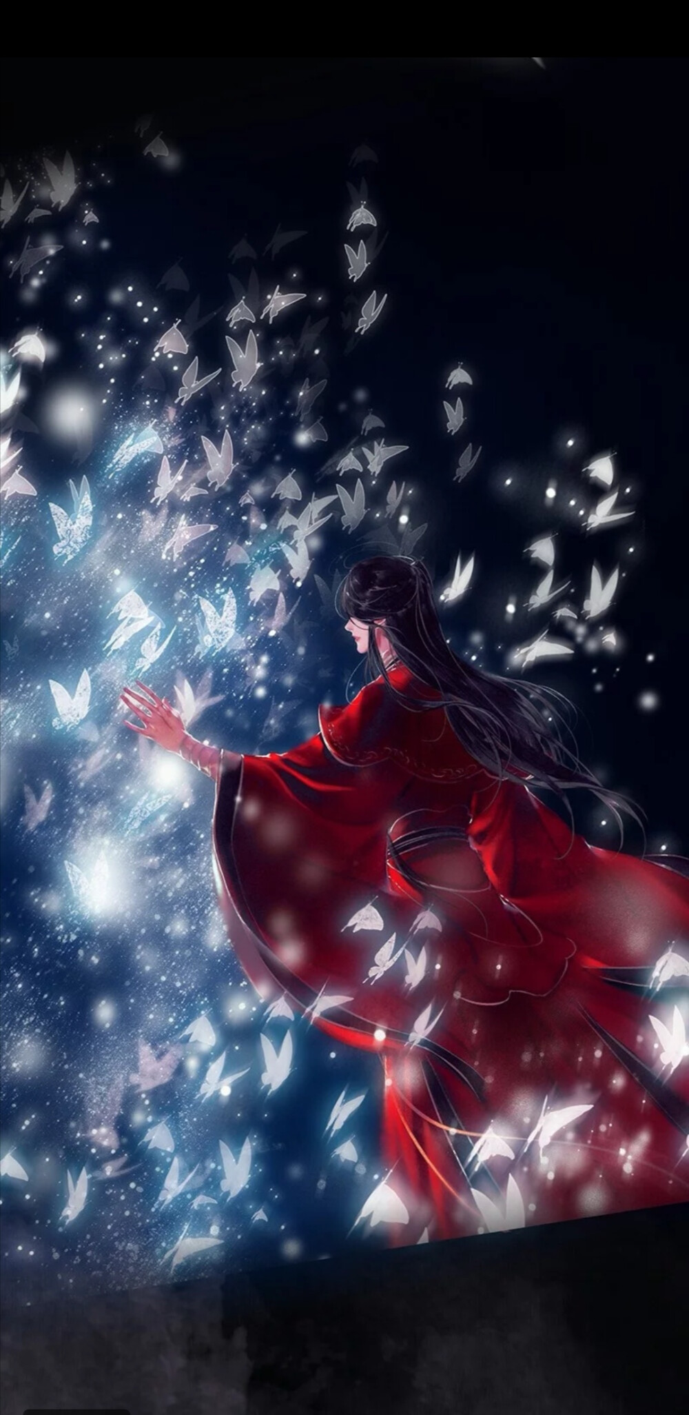 自截壁纸花城死灵蝶侵删