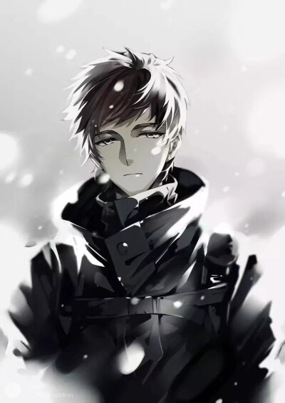 #盗墓笔记# 张起灵 吴邪 旧梦
在长白的悠悠风雪里做了一场经年大梦
是瓶邪啊啊啊！
画师：白的毛熊