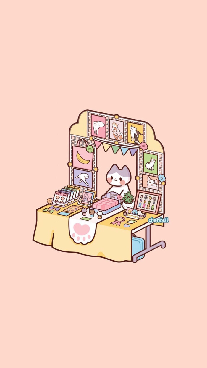 壁纸#甜品店♡