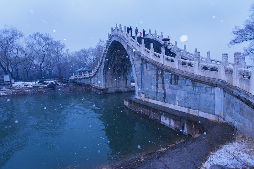 泠泠桥上雪