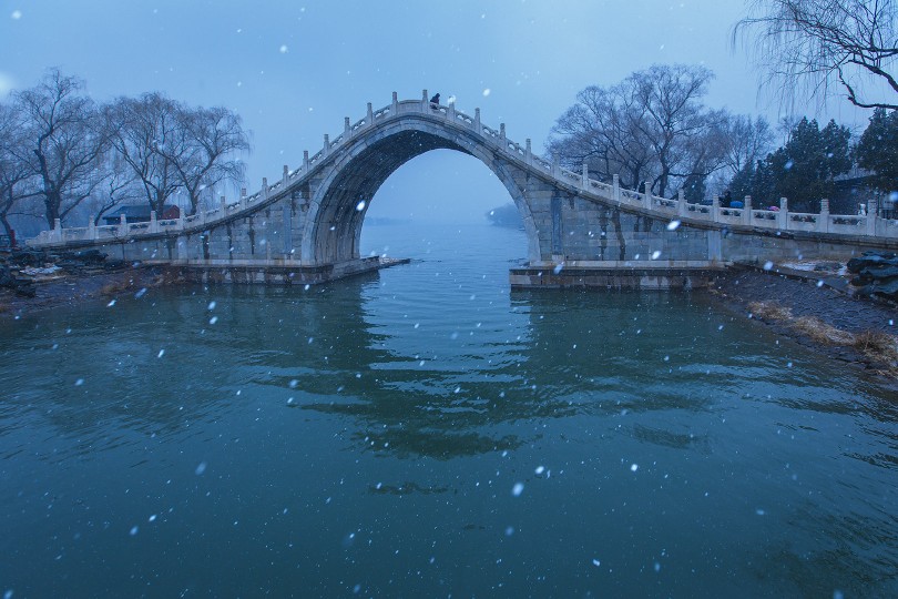 泠泠桥上雪