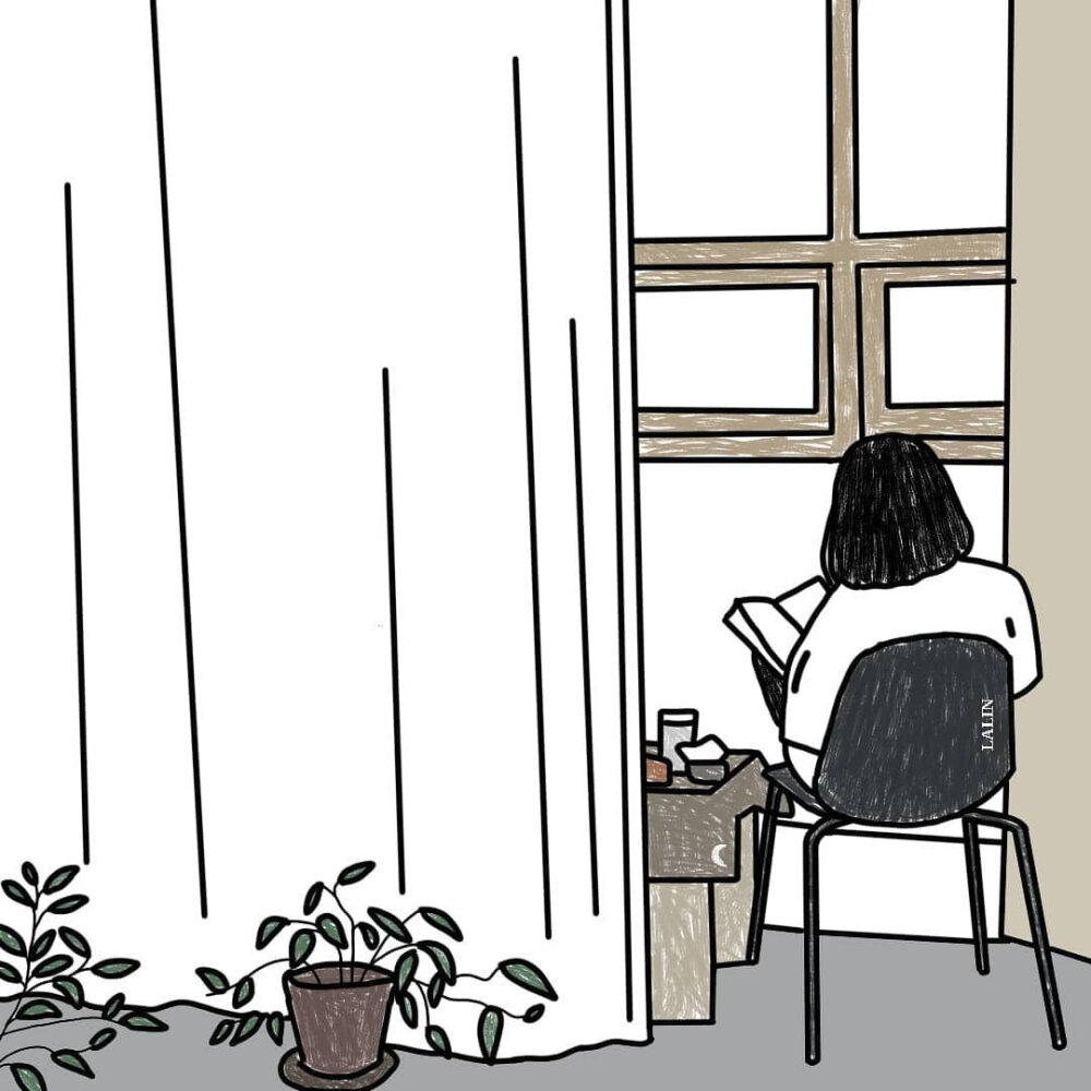 简笔头像小屋