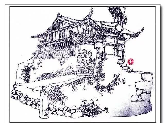 黄力炯，对中国画线条情有独钟，曾画过连环画、刊物插图等，参加过多次画展。虽没学过建筑，亦非园林绘手，却为景物散发出的美而震撼，在极强的表现欲望驱动下，画了很多园林、民居的钢笔画小品，创作出一幅幅精美的作品。在此，请欣赏黄力炯的园林、水乡、湘西系列的钢笔画精选。