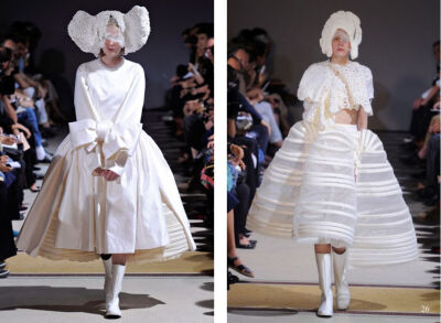 Comme des Garçons 2012春夏系列“White drama