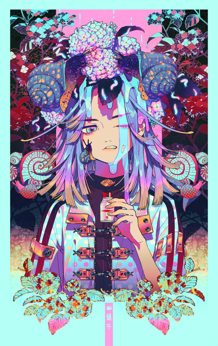 日本插画师秋赤音 堆糖 美图壁纸兴趣社区