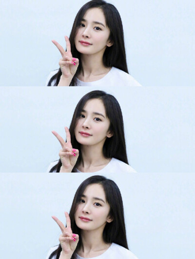 杨幂稀有三宫格美图