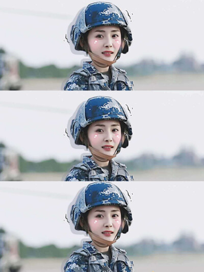 杨幂稀有三宫格美图