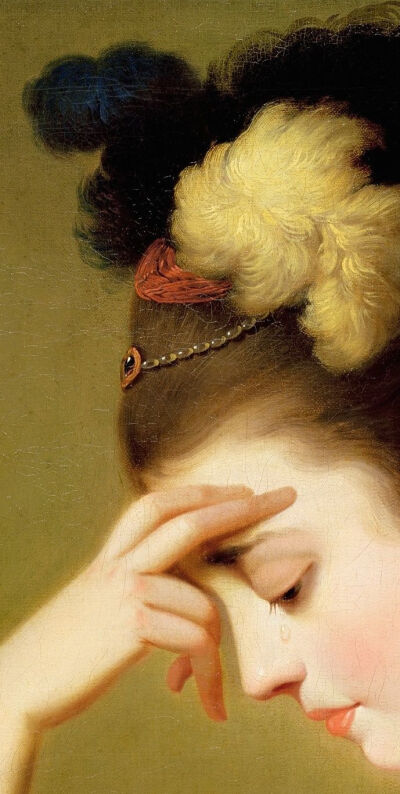 名画的局部#古典油画#