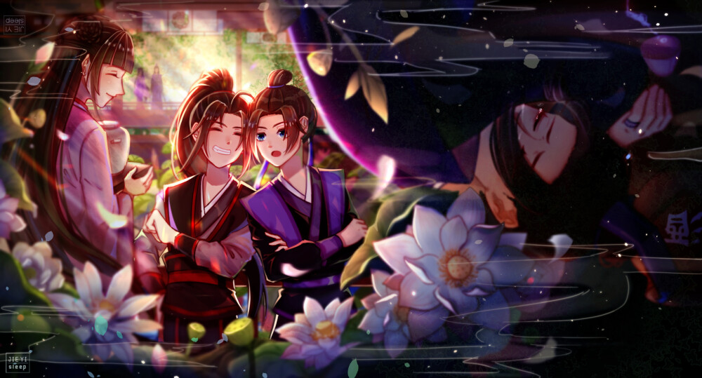 一觉梦回莲花坞
——
lof@鹭白