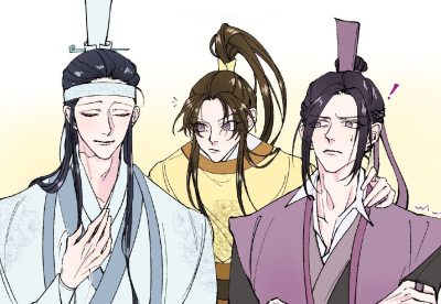 非原创 魔道祖师
曦澄 同款戒指