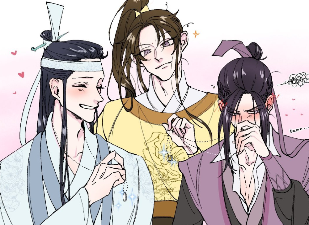 非原创 魔道祖师
曦澄 同款戒指