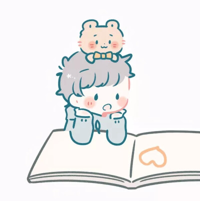 情侣头像手绘可爱