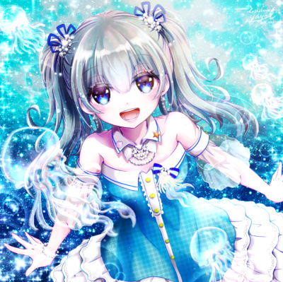 蓝色系~动漫头像~