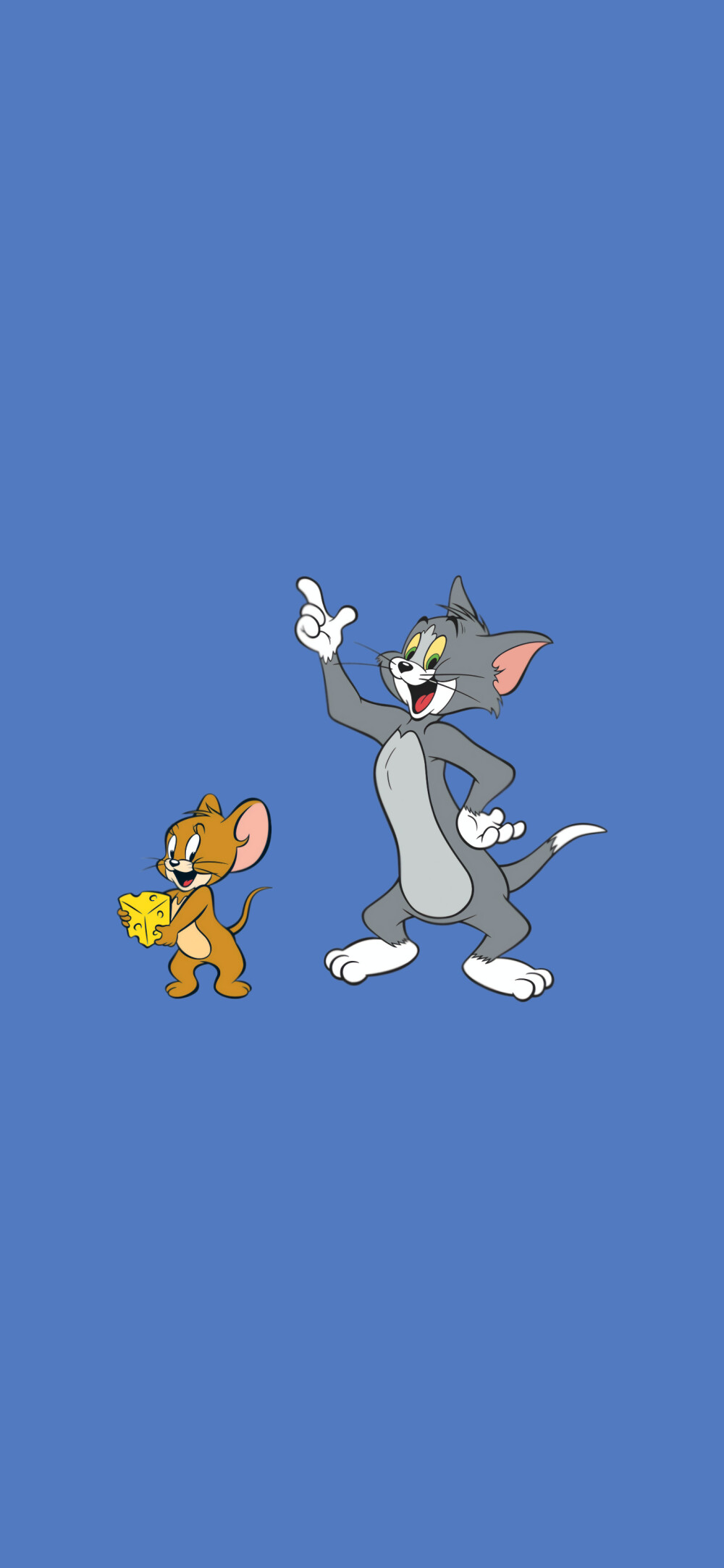 插画壁纸~猫和老鼠