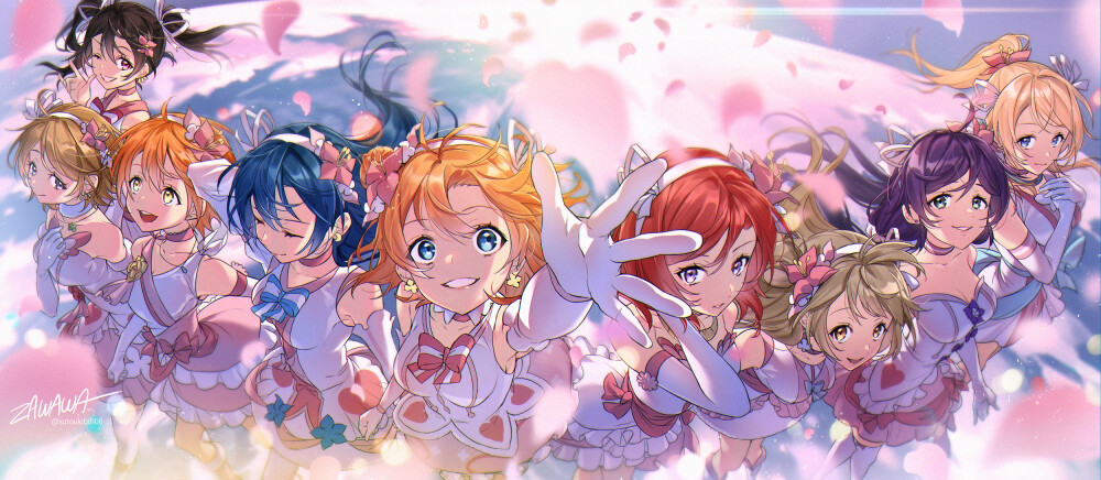 Love Live！[高坂穗乃果/南琴梨{南小鳥(niǎo)}/園田海未/西木野真姬/星空凜/小泉花陽(yáng)/矢澤日香/東條希/絢瀨繪里]