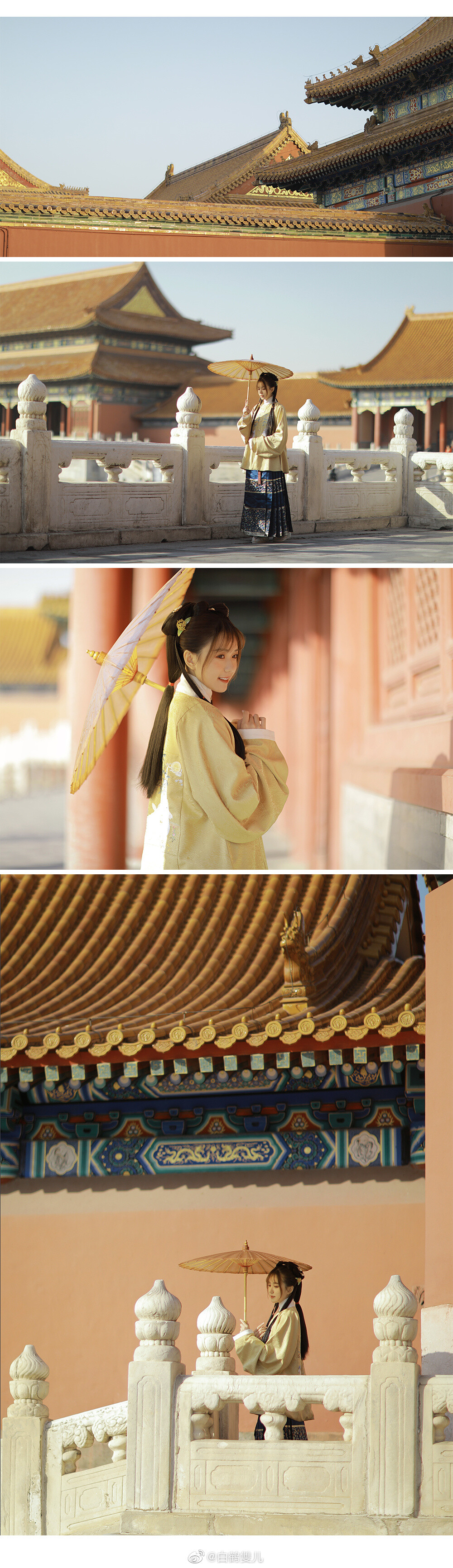 一顾深绿瓦，两望浅红墙。
巧笑游园处，倩影执纸鸢。
出境：@竹大宝Chiki
摄影：@白鹤雙儿
发型：@好巧巧巧啊
汉服：@不知寒工作室 @扶卮-
#北京约拍##上海约拍##苏州约拍##江浙沪约拍##杭州约拍##汉服##汉服摄影##深圳约拍#
