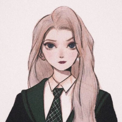 卡通人物头像.女