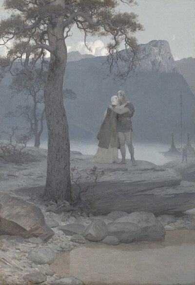 灰度值大大地呈现了不同深度的灰色，色调稳，故事性强。
Johan August Malmström (14 October 1829 – 18 October 1901) ​​​​
PS:黑白照片或黑白图像能呈现的灰度等级愈多，画面层次就愈丰富。“灰度”这个词…