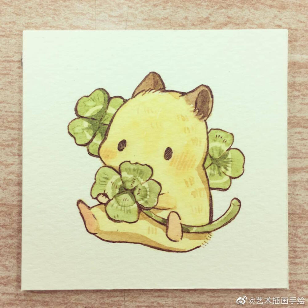 可爱水彩手绘练习✧٩(ˊωˋ*)و✧