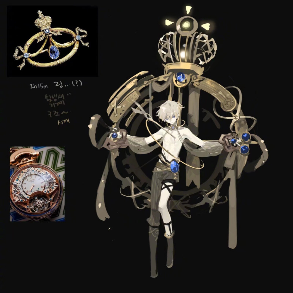 饰品拟人化 artist:ksk535