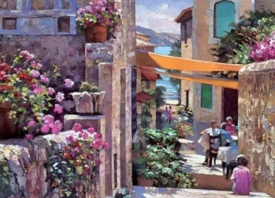 霍华德 贝朗思[1933-2014]（Howard Behrens）
是美国著名通俗绘画艺术家。
1933年生于芝加哥伊利诺伊州，在华盛顿特区长大。17岁那年因雪橇意外受伤卧床不起后开始学习绘画。
1976年，当他采用调色刀的时候，他达到…