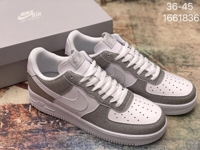 Nike Air Force 1 空军一号“满天星”低帮 头层皮板鞋！