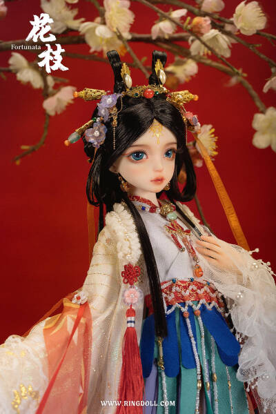 『花枝』 SD娃娃 BJD 玩具 人偶 壁纸 萌物 Ringdoll戒之人形