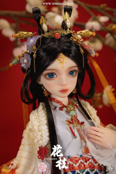 『花枝』 SD娃娃 BJD 玩具 人偶 壁纸 萌物 Ringdoll戒之人形