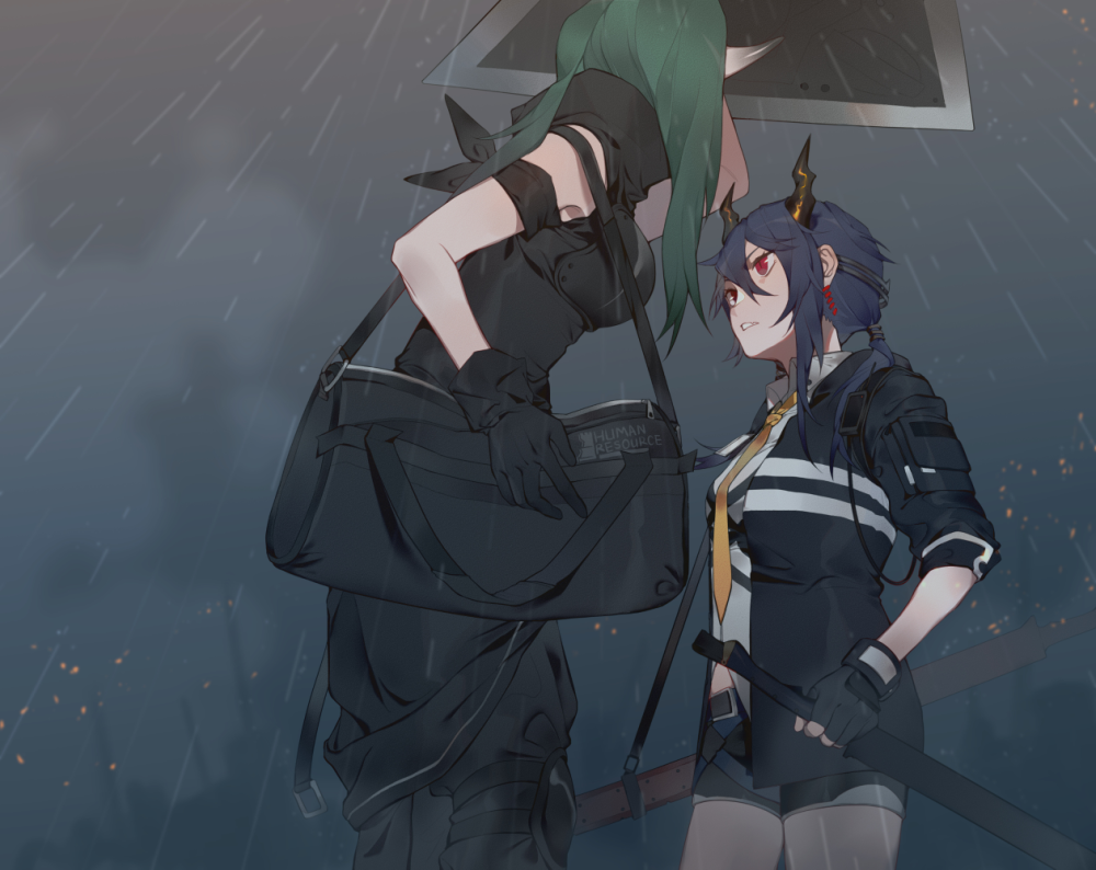 明日方舟 星陈 星熊&陈
画师：系咯呦ki