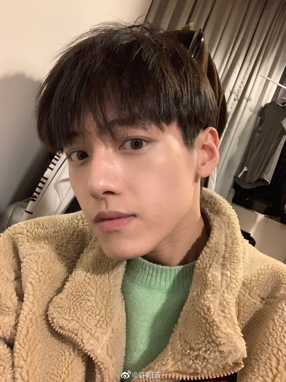 wb 许阿波 男头 帅哥