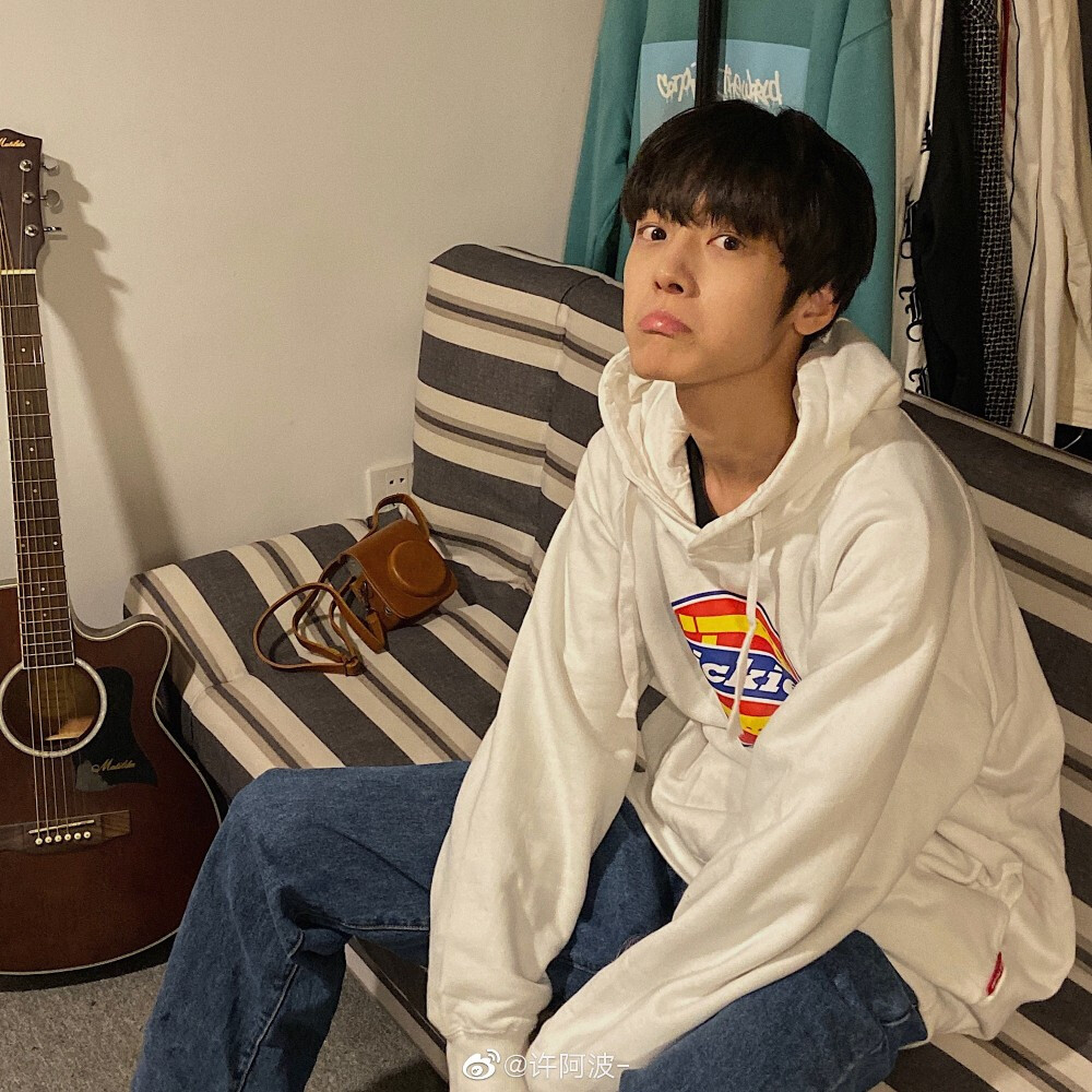 wb 许阿波 男头 帅哥