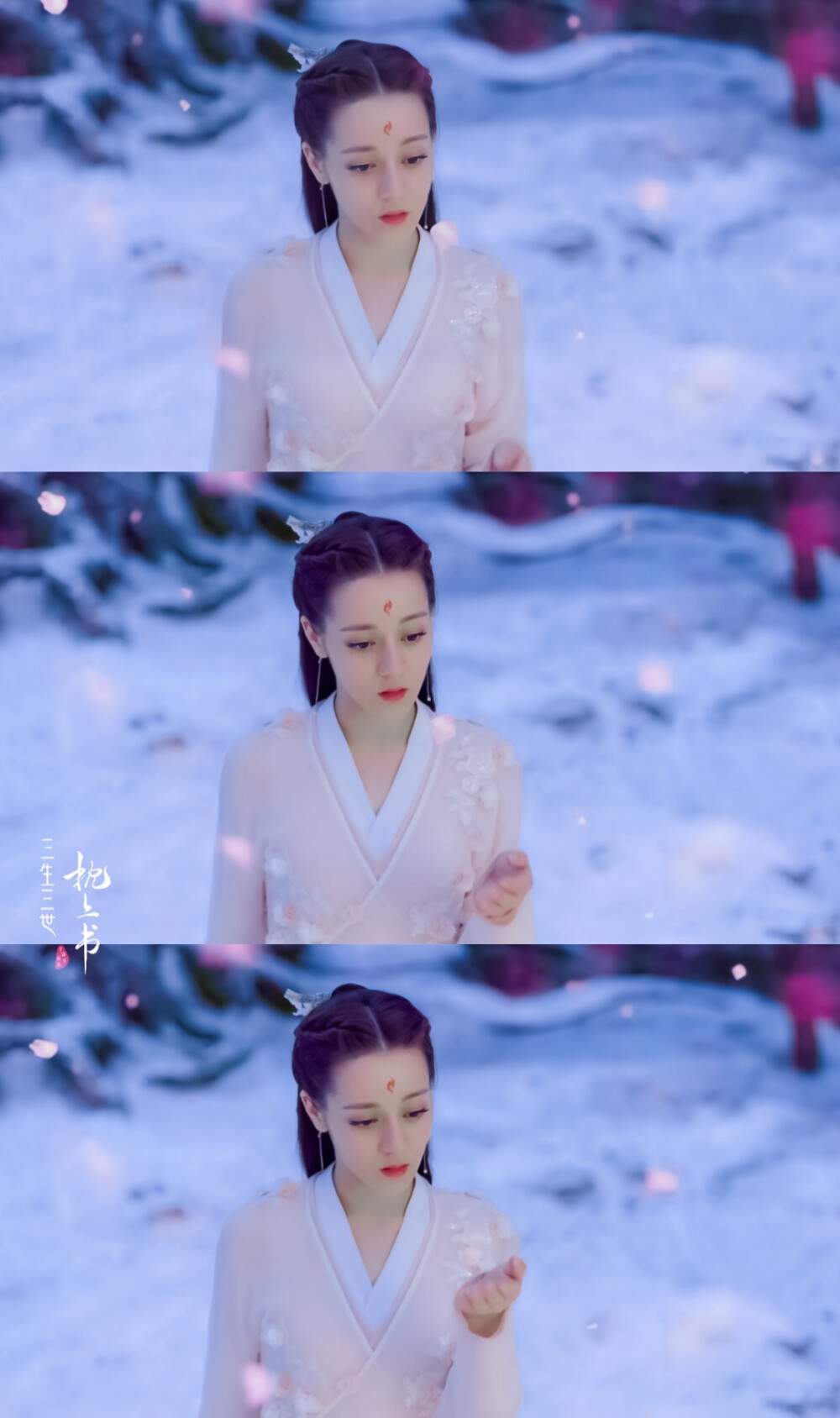 迪丽热巴枕上书白凤九