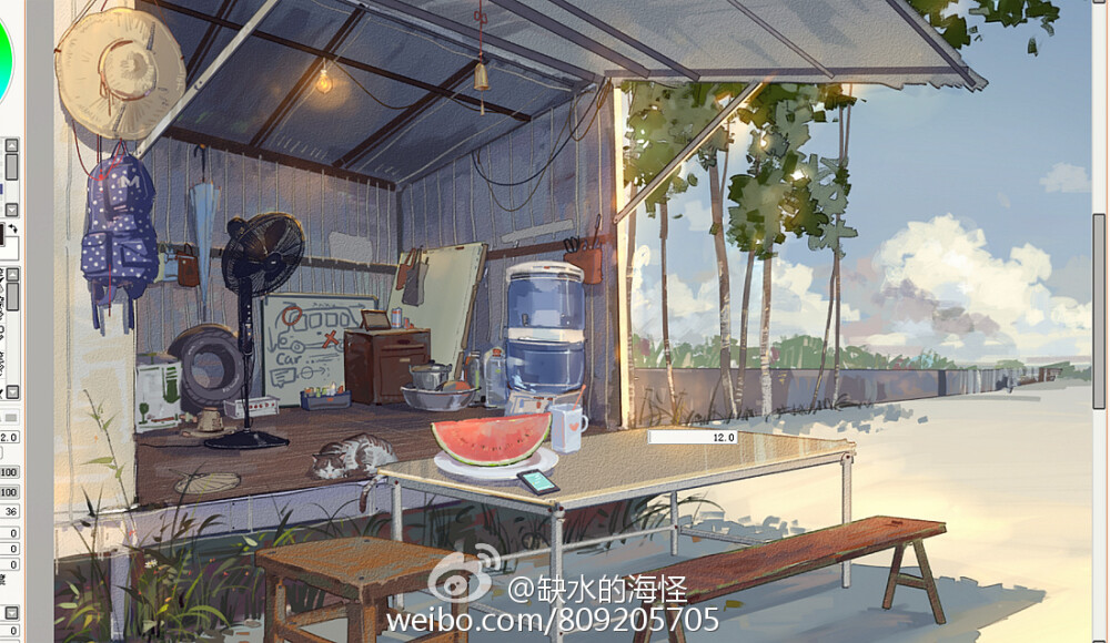 缺水的海怪/weibo