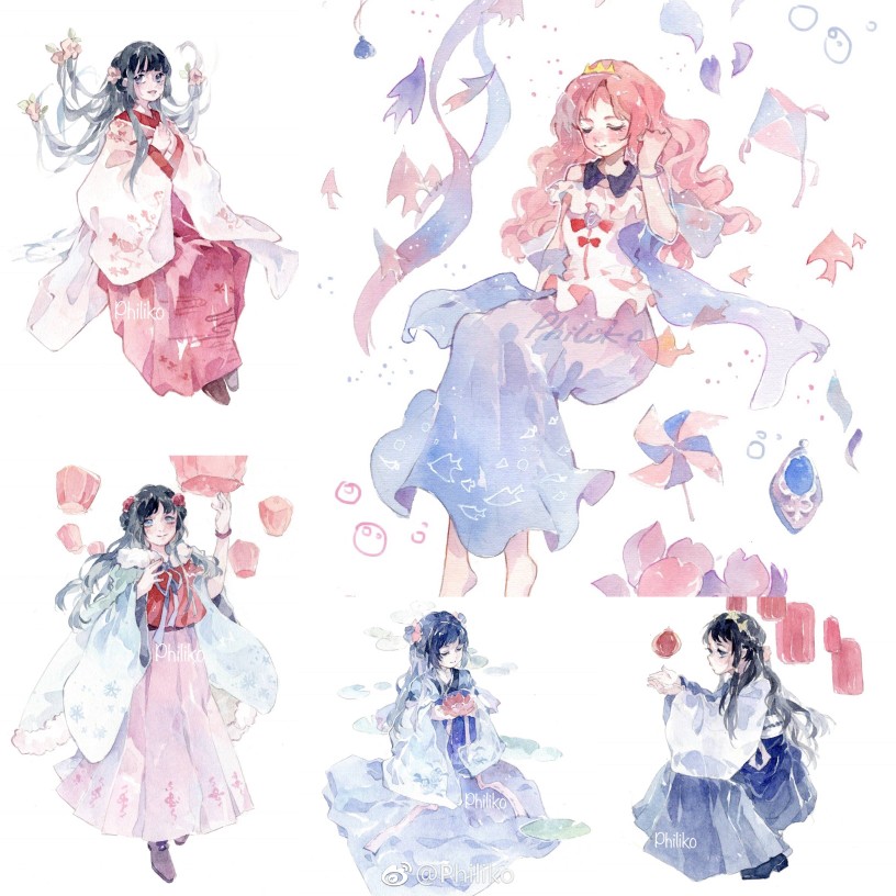 水彩
画师：philiko