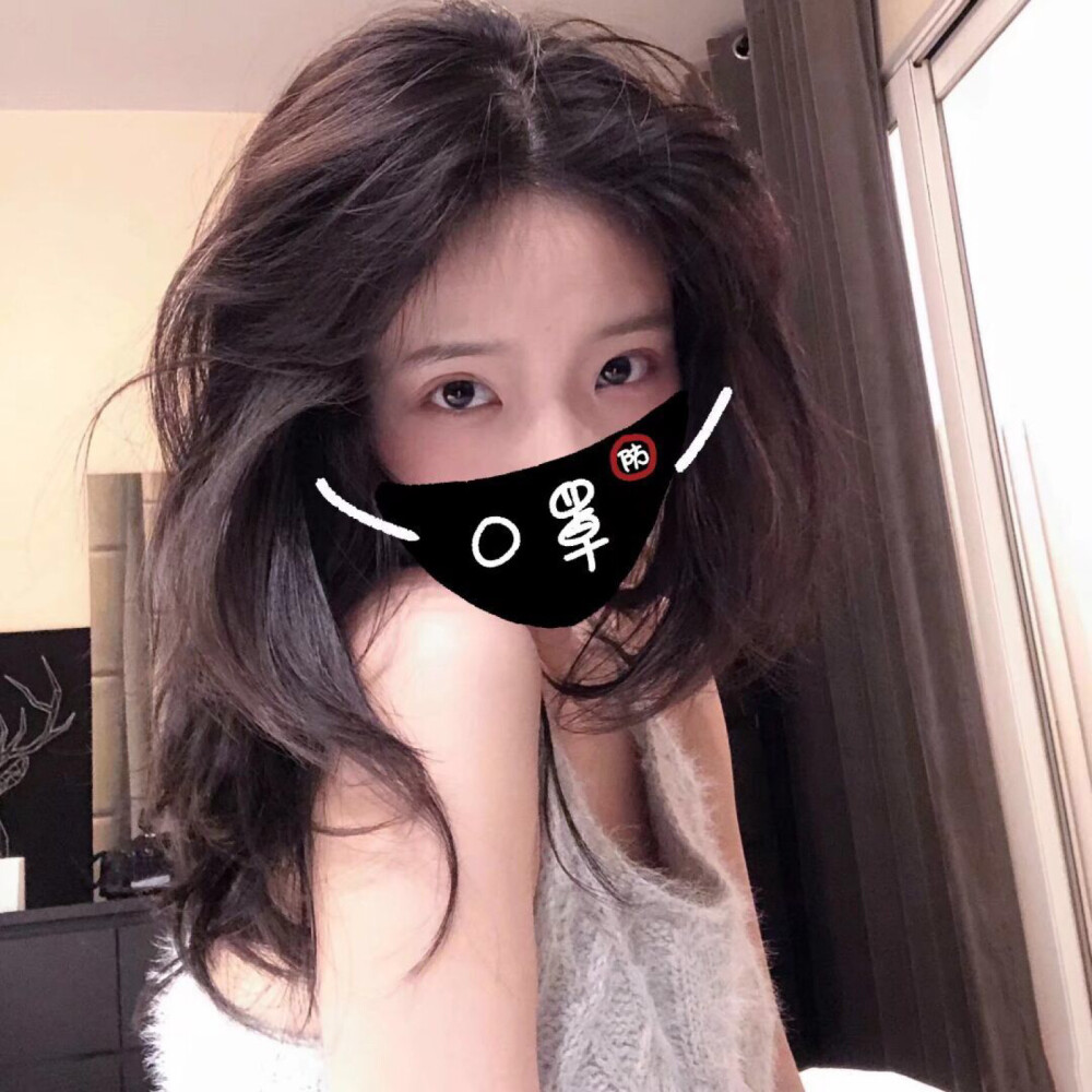 口罩头像