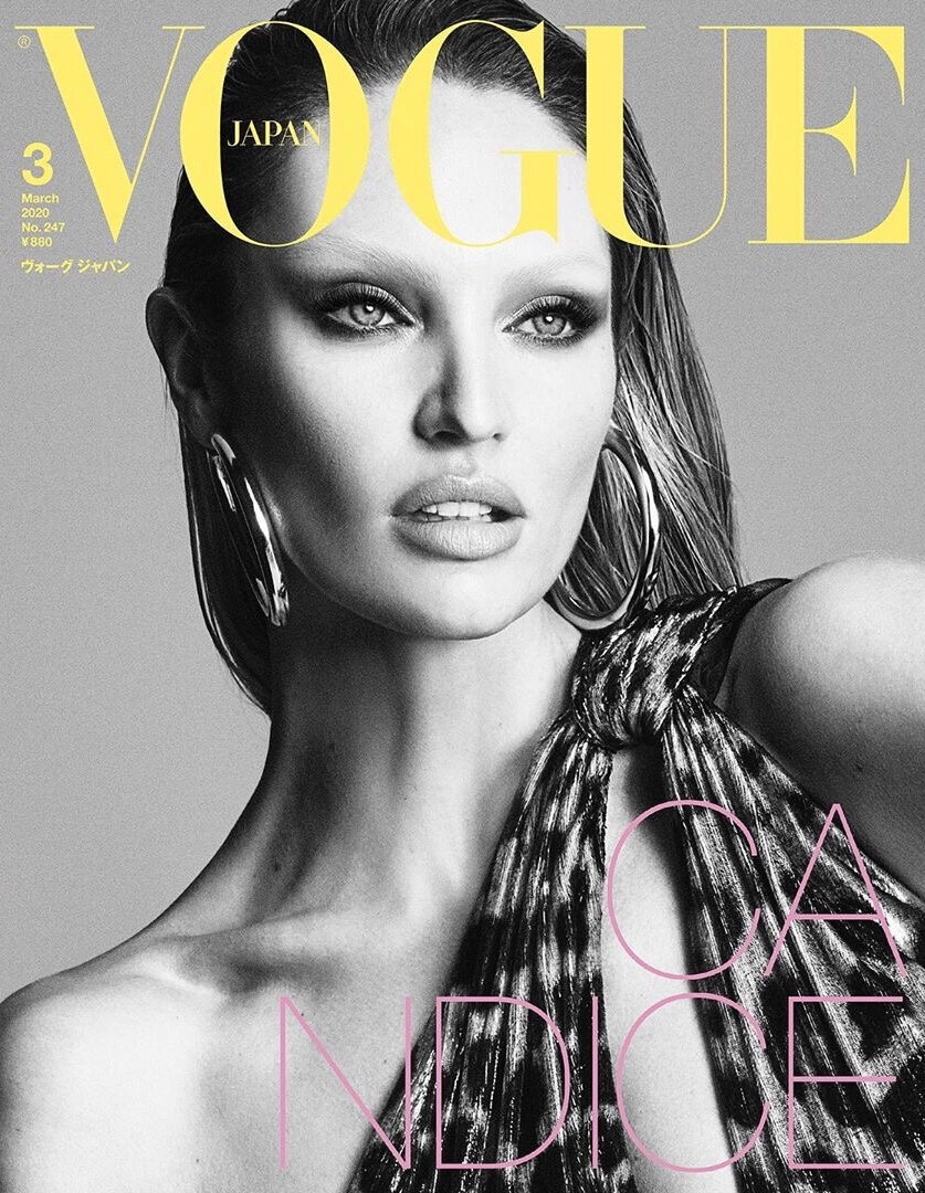 Vogue Japan March 2020 by Luigi & Iango
封面人物：何穗、Candice Swanepoel、Adriana Lima、Joan Smalls、Doutzen Kroes、Edita Vilkeviciute
主题："All Natural" ，倡导可持续价值理念的一期，推动新的生态意识生活方式
内页模特：Shanelle Nyasiase，Thierry Perez绘制了部分内页
封面花朵绘制 by Thierry Perez；
造型：annadellorusso
[weibo@FSOutfits]