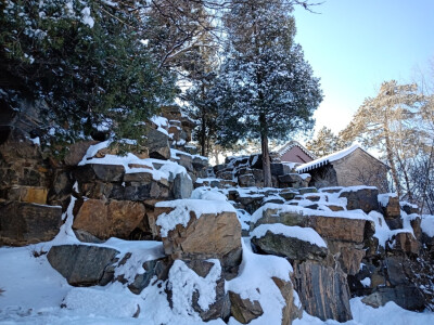 二零一九年冬 避暑山庄 和阿崔、徐大壮一起