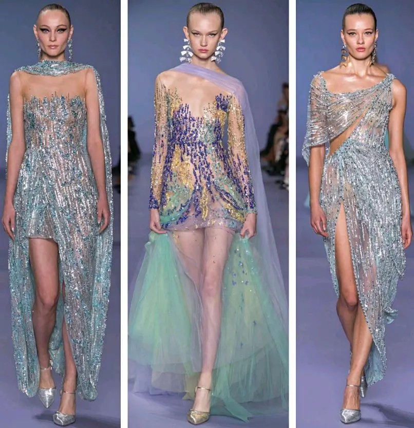 黎巴嫩著名礼服品牌Georges Hobeika巴黎高定时装周，发布了最新的2020春夏高定系列