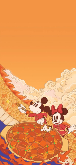 迪士尼新年壁纸