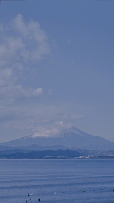 冬日裡的藍(lán)色?