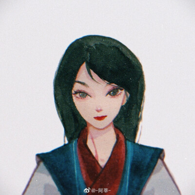 手绘木兰