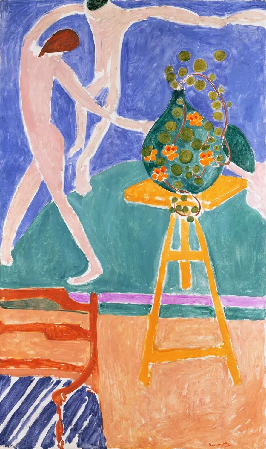 亨利·马蒂斯（Henri Matisse）《Dance》，布面油画，191.8×115.3cm，1912年