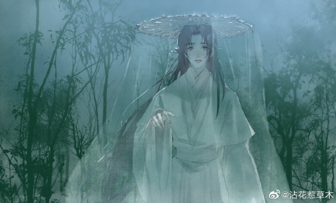 画师wb:@沾花惹草木