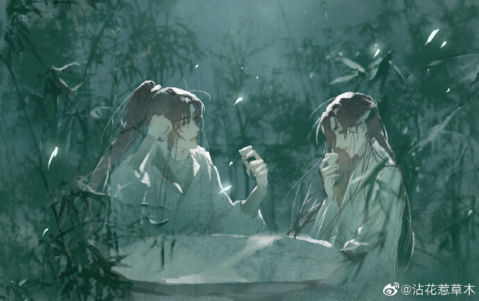 画师wb:@沾花惹草木