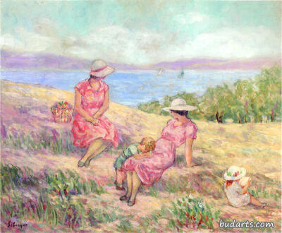 莱巴斯克（Henri Lebasque）（法）1865-1937 后印象派画家