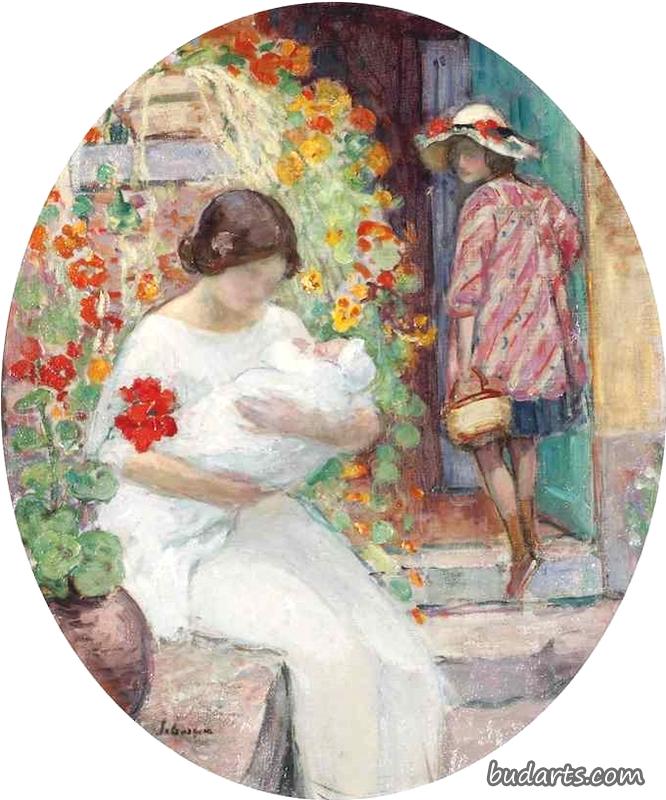 莱巴斯克（Henri Lebasque）（法）1865-1937 后印象派画家