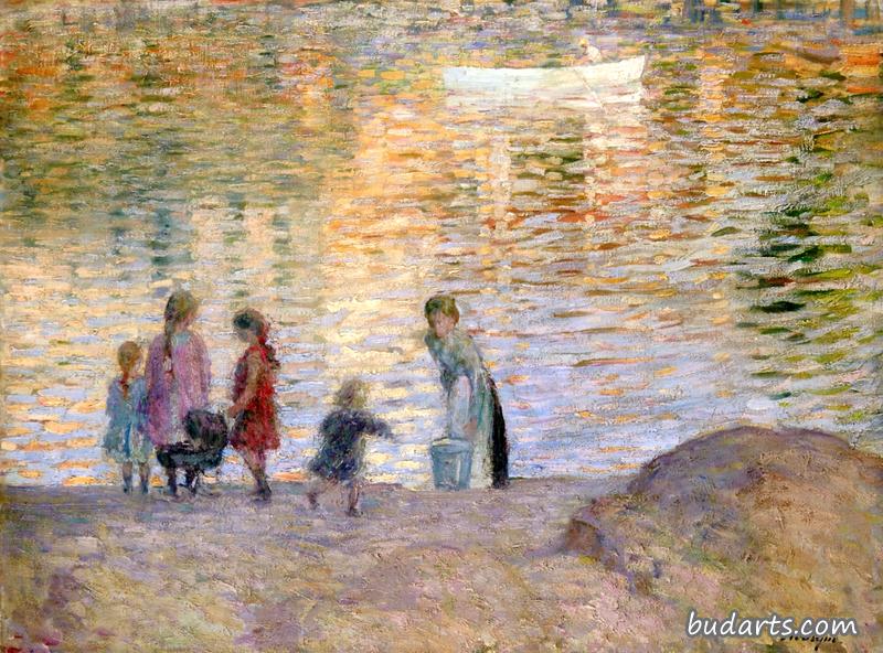 莱巴斯克（Henri Lebasque）（法）1865-1937 后印象派画家