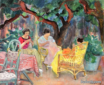 莱巴斯克（Henri Lebasque）（法）1865-1937 后印象派画家