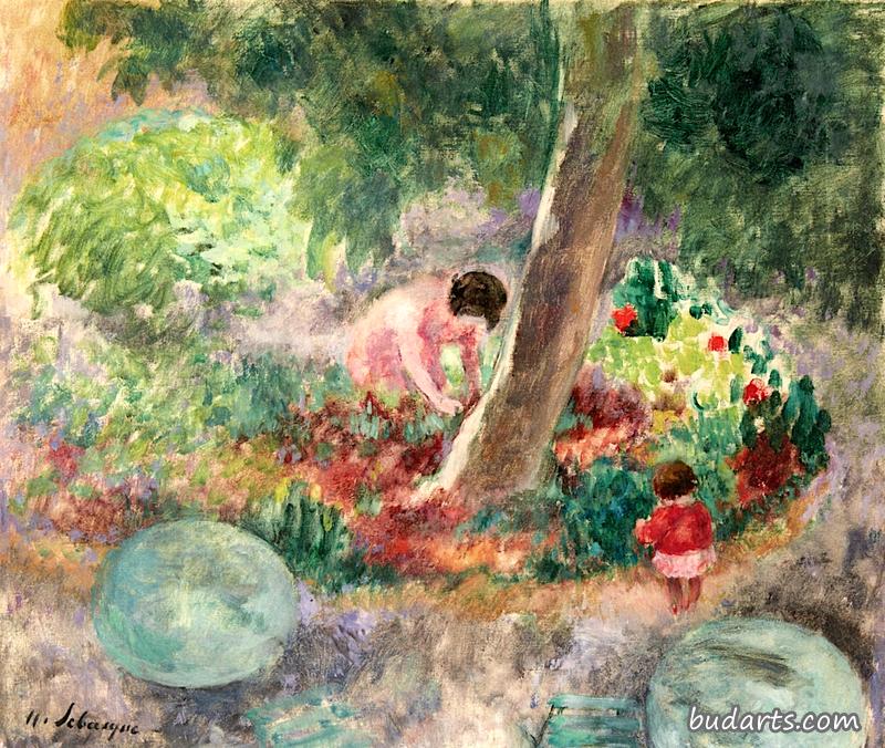 莱巴斯克（Henri Lebasque）（法）1865-1937 后印象派画家